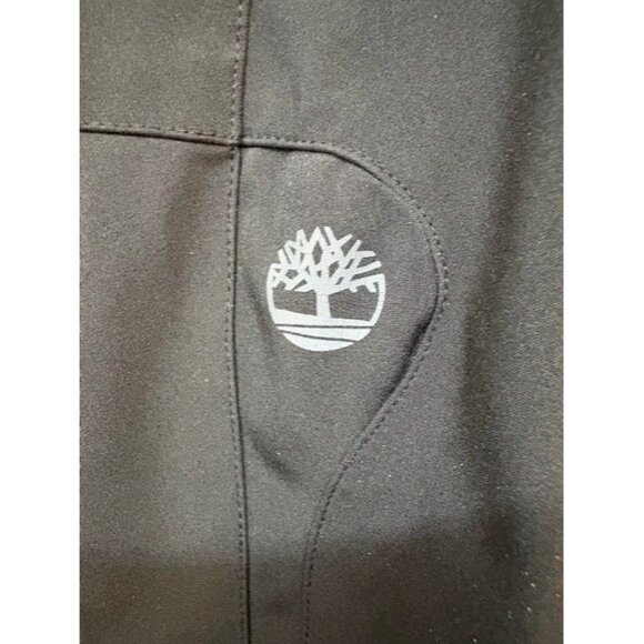 Timberland Mens Black Softshell Jacket M Full-Zip Stretch Polyester Outdoor Wear - Picture 5 of 6